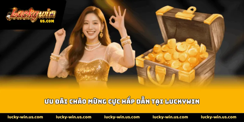 Ưu đãi chào mừng cực hấp dẫn tại Luckywin